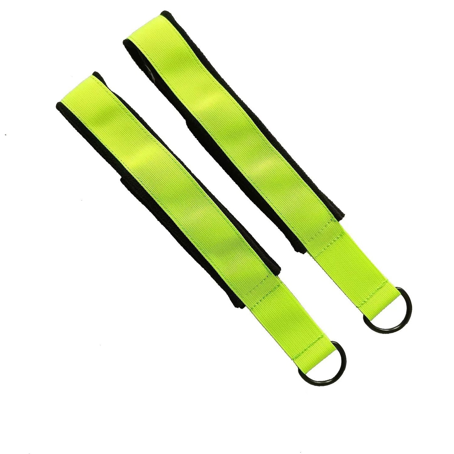 Double Ring Yoga Pilates Straps – Ankle & Wrist Support Bands