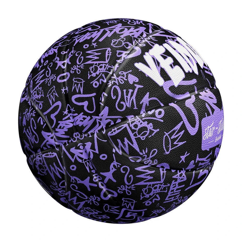 Outdoor Durable Basketball with Pump and Net