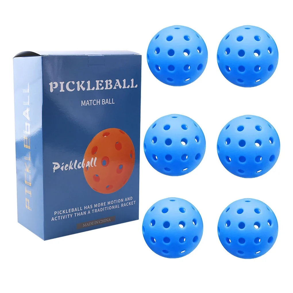 6 Pack PE Material Golf Hole Balls High Elastic for Training