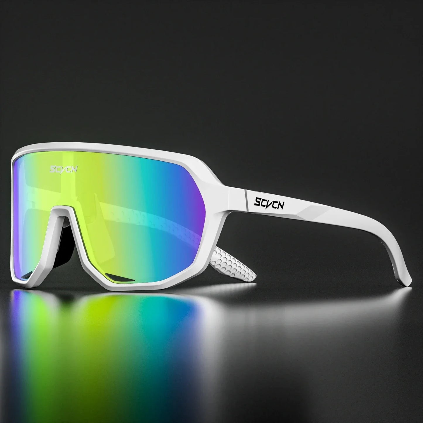 Scvcn Photochromic Sunglasses Cycle Glasses for Men Sun Mountain Bike Bicycle Cycling Eyewear Goggles Sports UV400 Polarized MTB