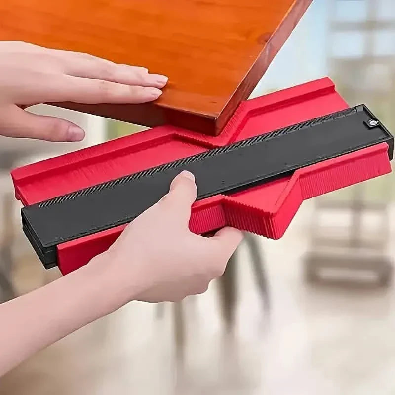 Contour Gauge Profile Tool Outline Measuring Plastic Ruler