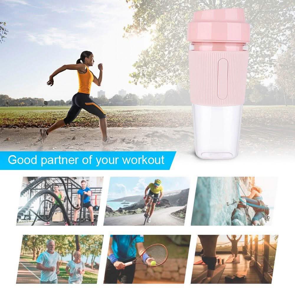 Mini Portable Juicer Cup – Smoothie Blender Bottle