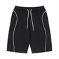 Loki & Ivy Men's Piping Drawstring Shorts