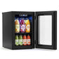 Beverage Refrigerator 0.6 Cu Ft 24 Can Countertop Mini Fridge