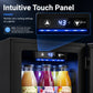 Beverage Refrigerator 0.6 Cu Ft 24 Can Countertop Mini Fridge