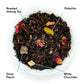 Dark Iris - Peach Pistachio Oolong Tea