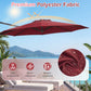 10 Feet Patio Cantilever Umbrella with Easy Tilt Adjustment