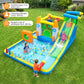 10-in-1 Inflatable Bounce House with Water Slide and Ball Pit