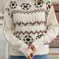 Cable Knit Turtleneck Sweater