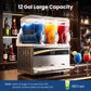 Commercial Slushy Dispenser 12 Gal Triple Tank Slushie Maker