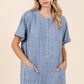 Mittoshop Button Detail Short Sleeve Wide Leg Jumpsuit
