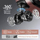 3-Piece Hard Shell Luggage Set with TSA Lock – 20/24/28 Inch 360° Spinner Wheels