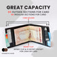 Avera Men's Wallet Genuine Leather Slim RFID Blocking Bifold Wallet With Money Clip