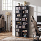 16 Compartment CD Storage Unit with Adjustable Shelves 54"
