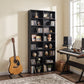 16 Compartment CD Storage Unit with Adjustable Shelves 54"