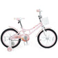 18 Inch Kids Bike with Training Wheels and Front Basket