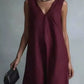Full Size V-Neck Sleeveless Maxi Dress Plus Size