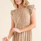 And The Why Boho Printed Tiered Maxi Dress