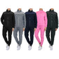 2-Piece: Women's Fashion Sweater and Jogger Polar Fleece Matching Set