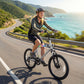 20 Inch Commuter Bicycle LED-lit with 6-Speed Shimano Twist Shifting and Stereo Speakers