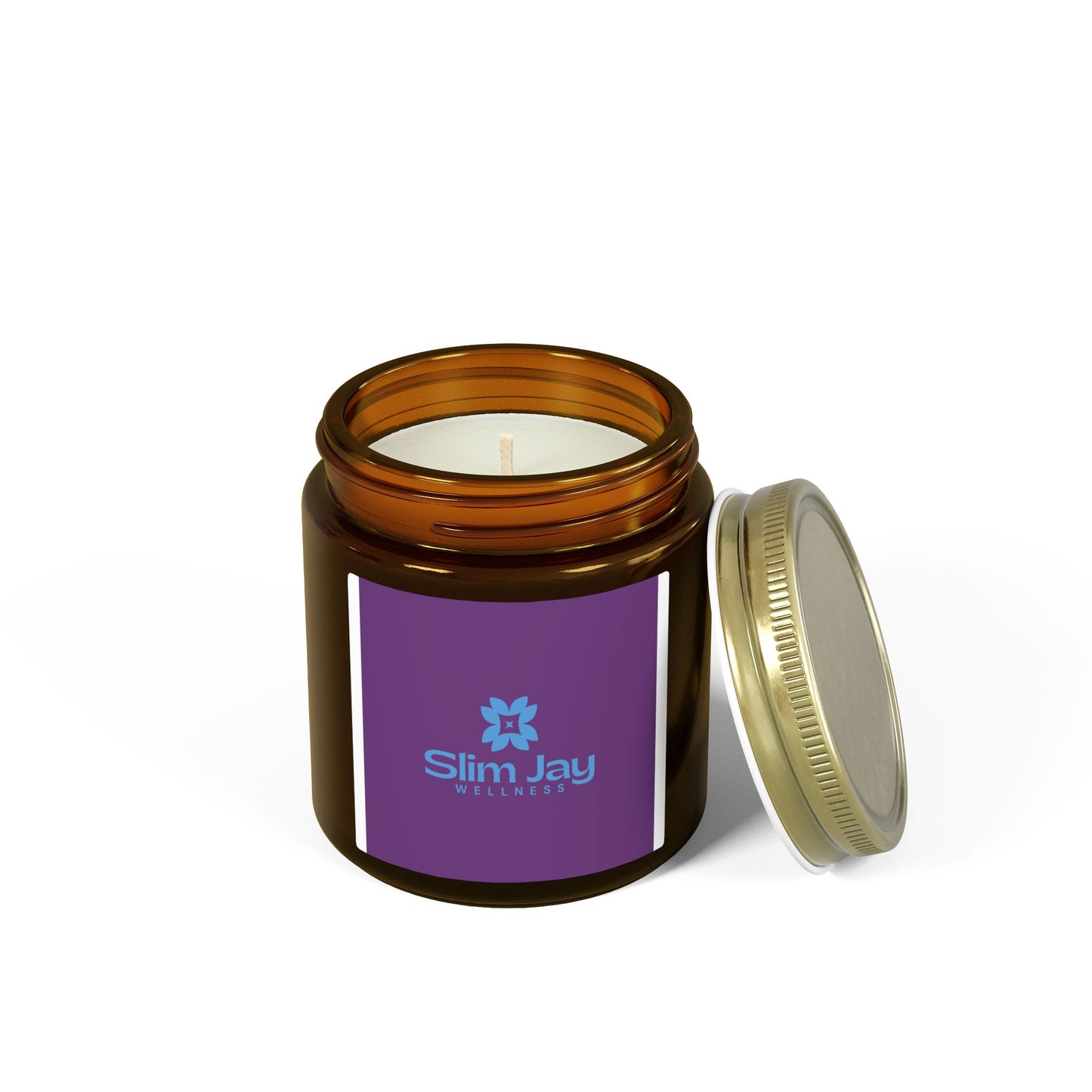 Coconut Apricot Scented Candle — 4oz & 9oz Natural Wax Jar