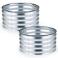 2 Pack Galvanized Raised Garden Bed Kit with Open-Ended Base