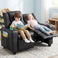 2-Seater Kids Recliner Double Toddler Sofa Chair with 2 Cup Holders