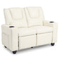 2-Seater Kids Recliner Double Toddler Sofa Chair with 2 Cup Holders