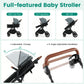 2-in-1 Convertible Baby Stroller with Car Seat Adapters
