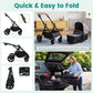 2-in-1 Convertible Baby Stroller with Car Seat Adapters