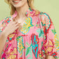 Umgee Paisley Print Mini Dress