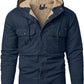 Men's Sherpa Lined Hooded Jacket