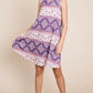 BOMBOM Bohemian Print Sleeveless Dress