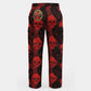 BAD TO THE BONE TRENDY GRAFFITI SKULLS JEANS Designs By Kiekie