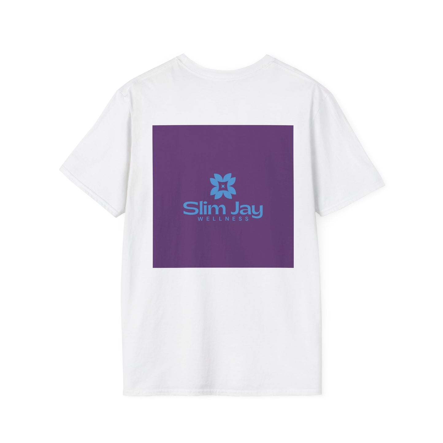 Pocket Logo T‑Shirt — Slim Jay Minimalist Chest Print
