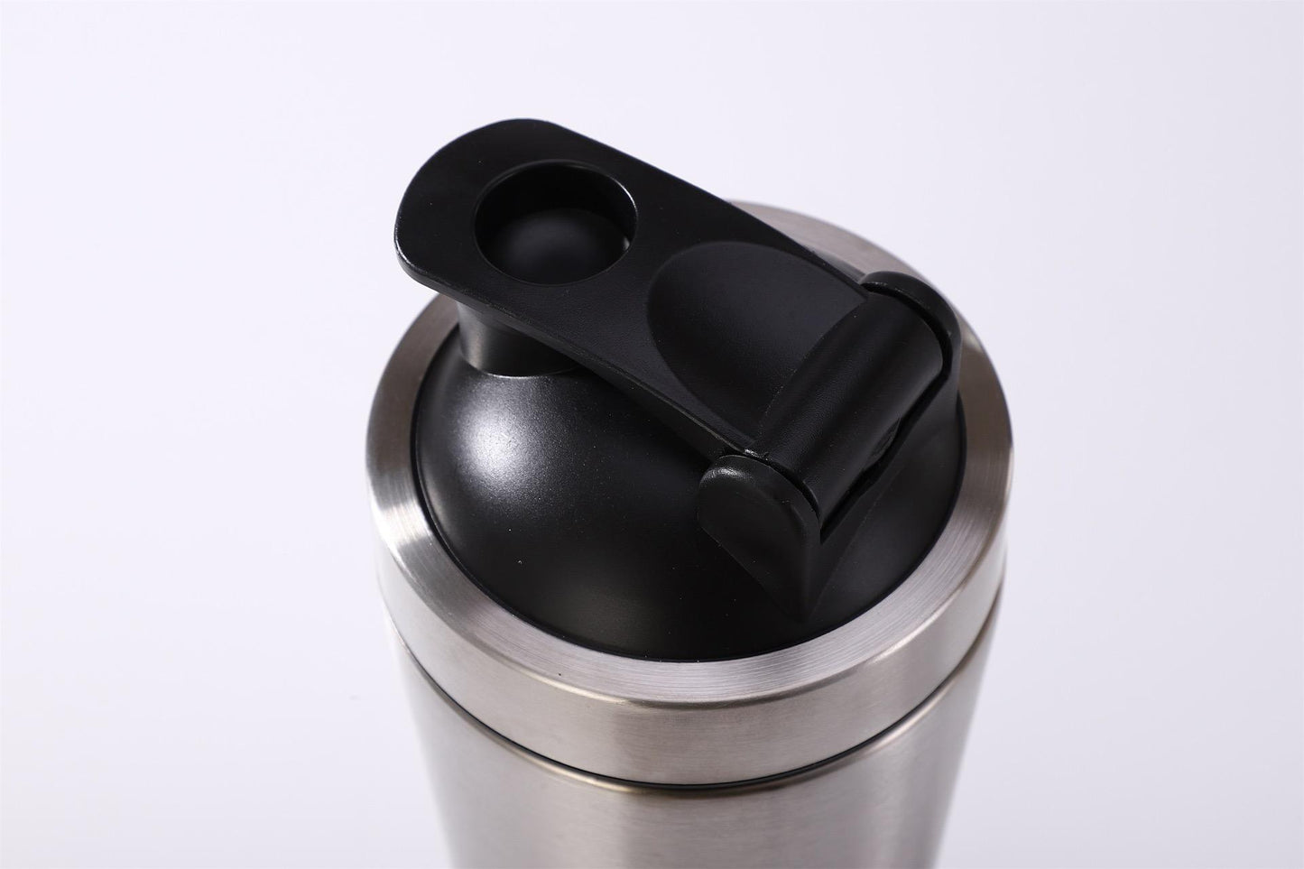304 Stainless Steel Protein Shaker Bottle – With Mixing Ball Lid