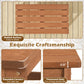 Rectangular Teak Wood Outdoor Coffee Table 35.5"