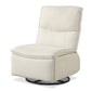 360° Swivel Rocking Chair with Cushioned Back for Living Room
