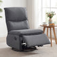 360° Swivel Rocking Chair with Cushioned Back for Living Room