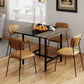 39.5" Square Conference Table with Thickened Tabletop