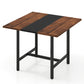 39.5" Square Conference Table with Thickened Tabletop