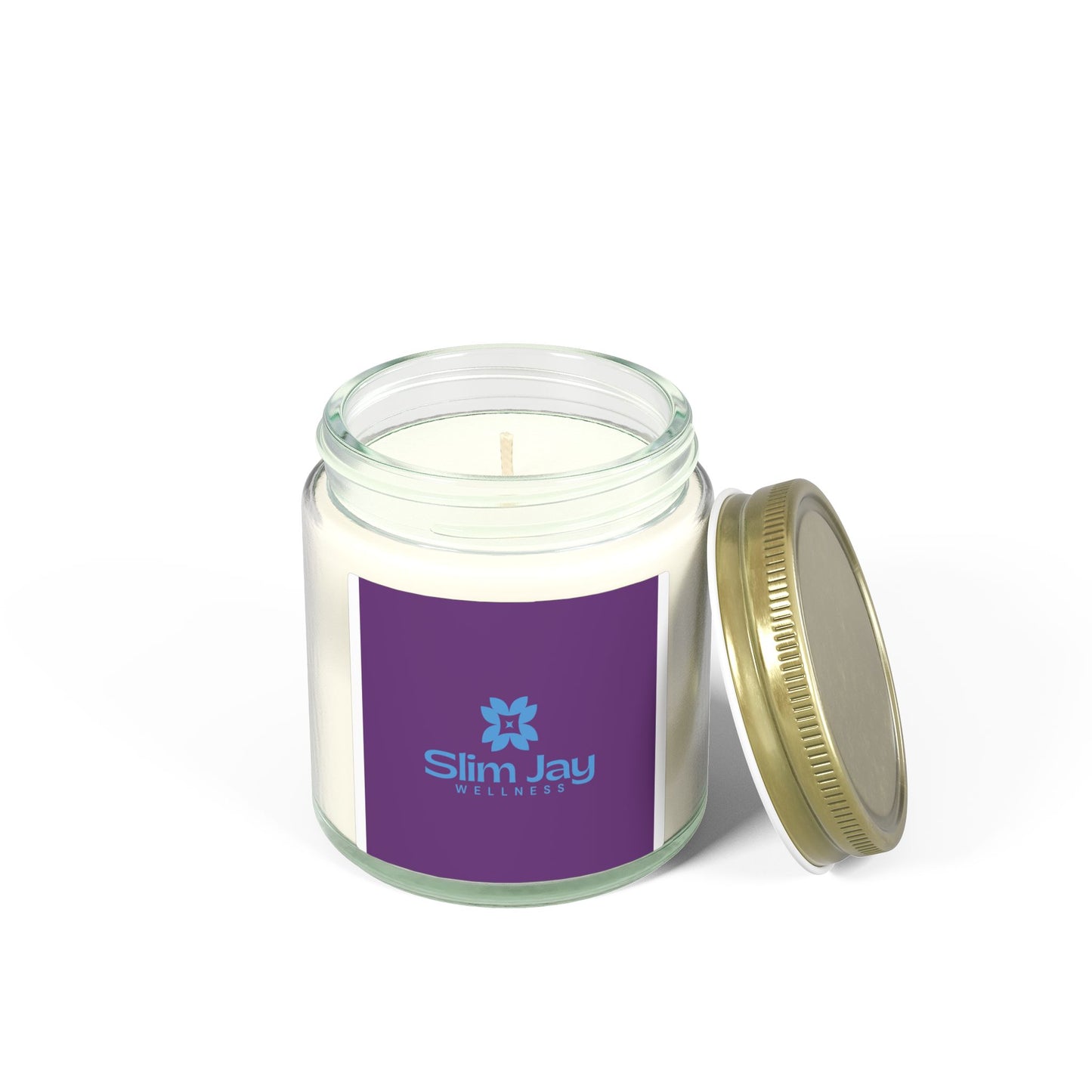 Coconut Apricot Scented Candle — 4oz & 9oz Natural Wax Jar