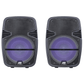 Naxa Dual 15" Bluetooth TWS Party Speakers - Refurbished