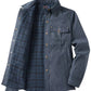 Men's Snap Down Long Sleeve Jacket