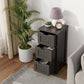 Foldable Utility Cart on 4 Rotate Wheels with Cup Holder