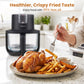 4.7 QT Glass Air Fryer with Steam Frying Mode