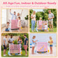4-in-1 Adjustable Height Connect Game with Carry Bag