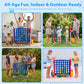 4-in-1 Adjustable Height Connect Game with Carry Bag