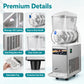 Commercial Slushy Machine 15L Single Tank 550W Freezer