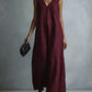 Full Size V-Neck Sleeveless Maxi Dress Plus Size